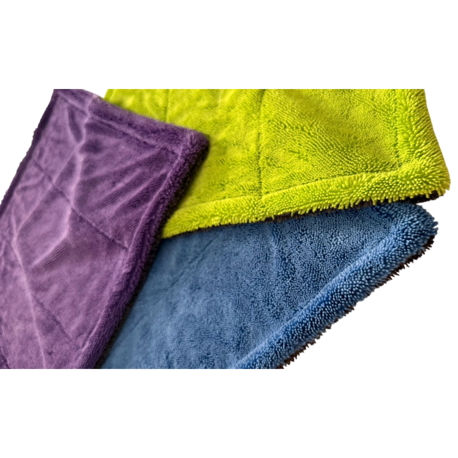 Double Twist Pile Microfiber Drying Towel – 1300 GSM Ultra-Absorbent 40cm by 40cm Car Drying Cloth