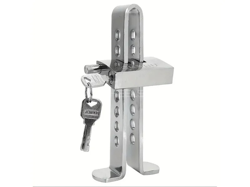 Buy Steel Stainless Car Clutch Lock Brake Pedal Lock Throttle Accelerator Security Kit