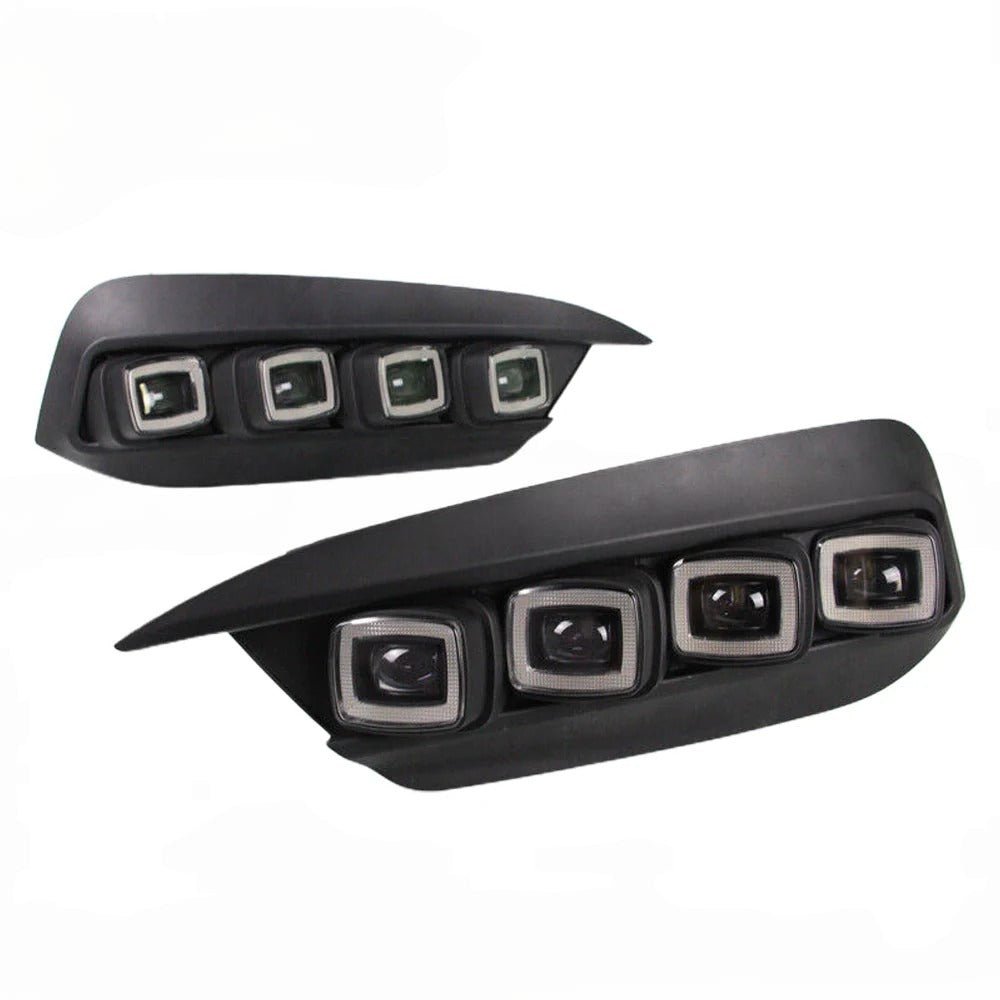 Honda Civic 2016–2021 Bugatti Style LED Fog Lamps