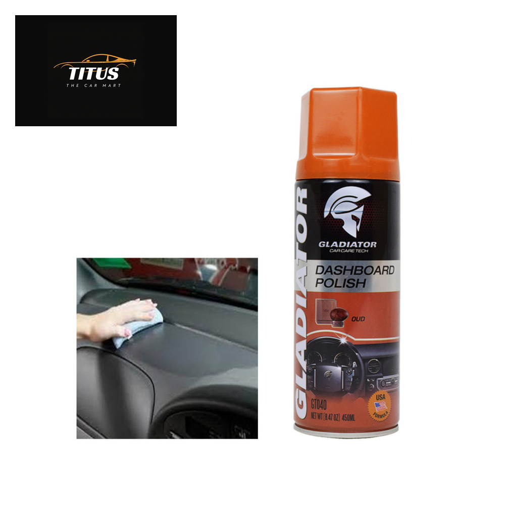 Gladiator Dashboard Polish – Oud Fragrance